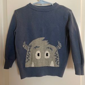 Gap Monster Sweater - size 2 years